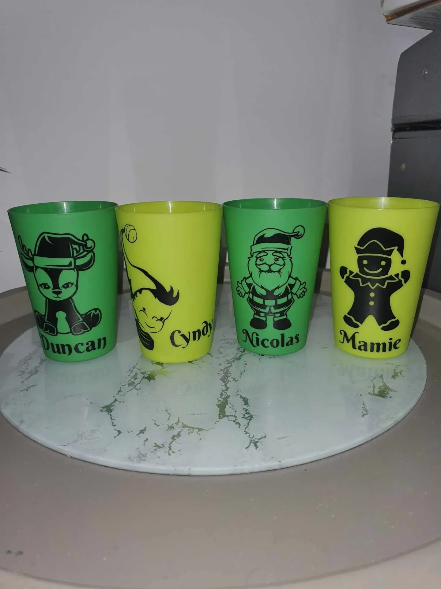 Gobelet de noël (Vert)