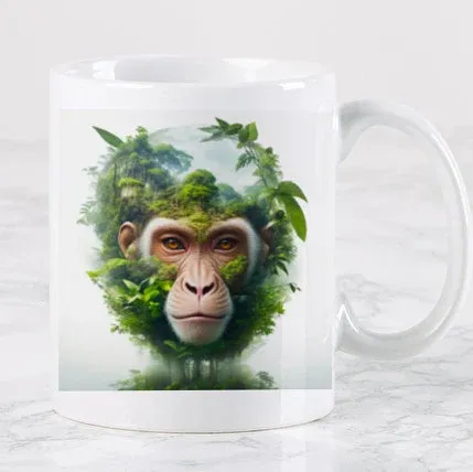 Mug animaux forêt
