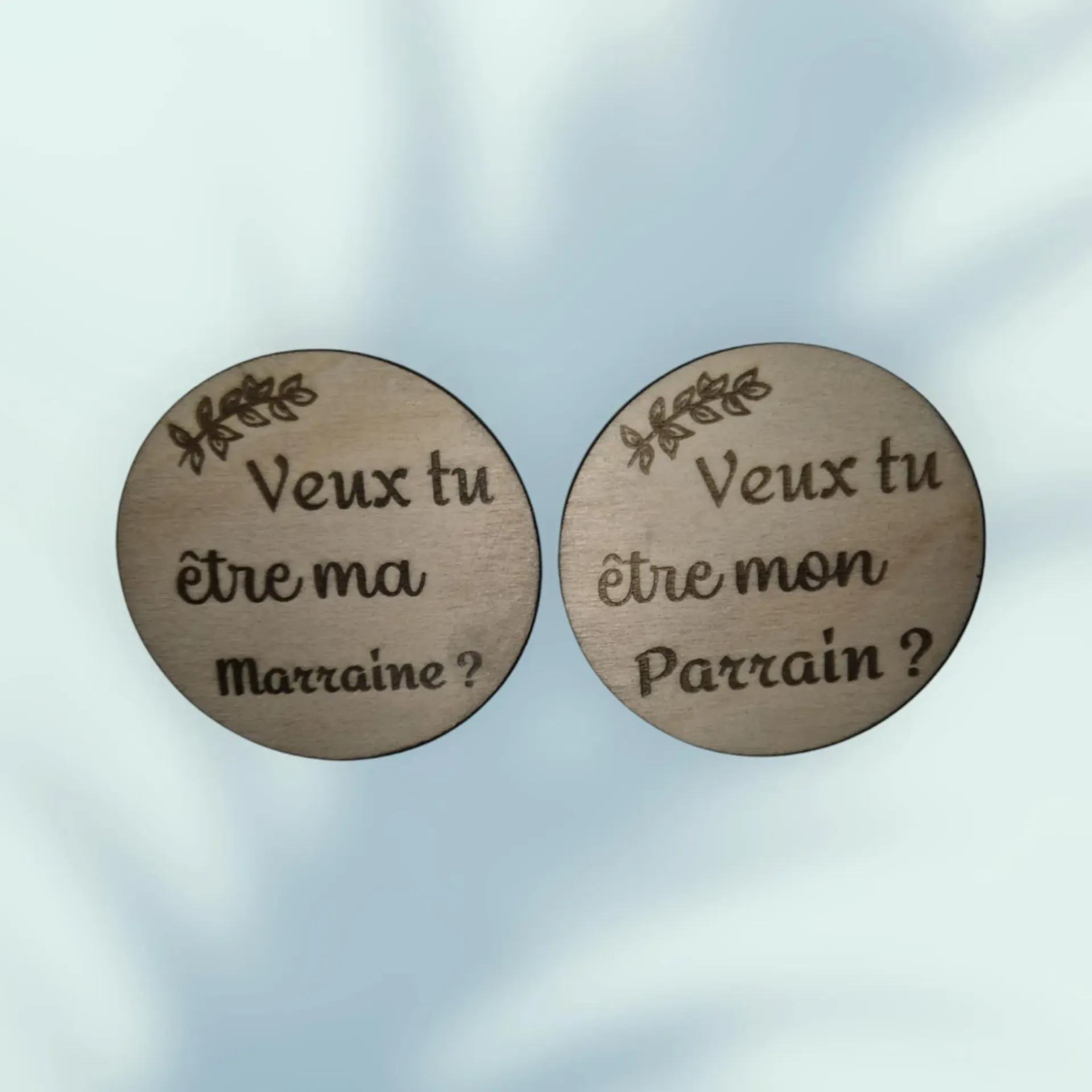 Magnet "Parrain/Marraine"