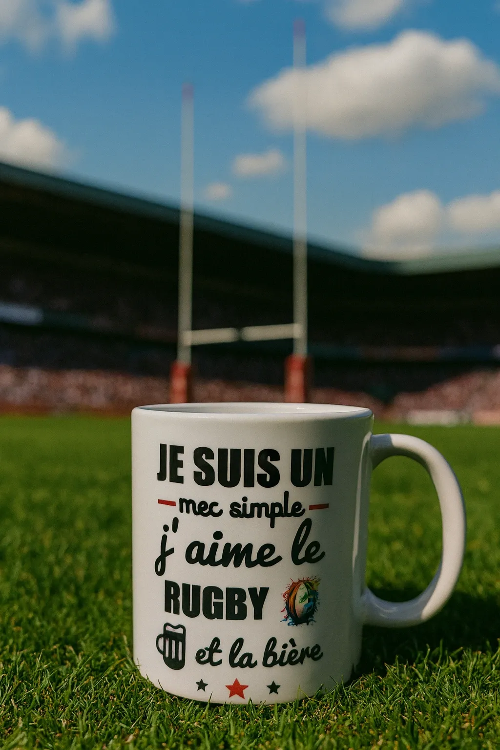 Mug humour rugby