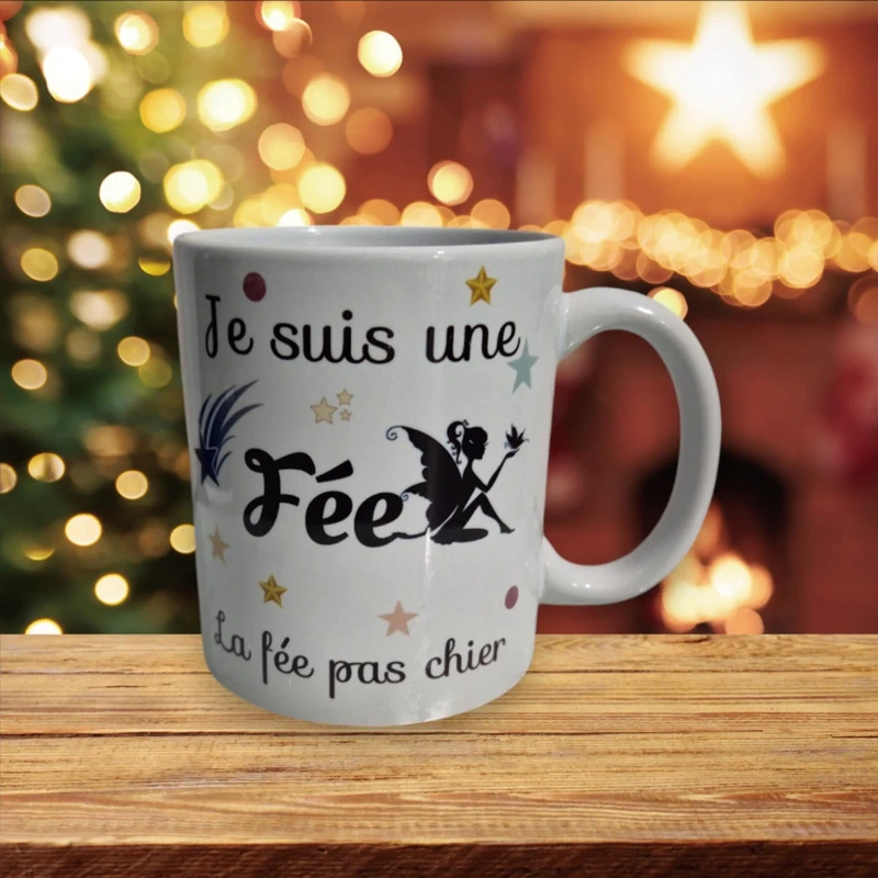 Mug "La fée pas chier"