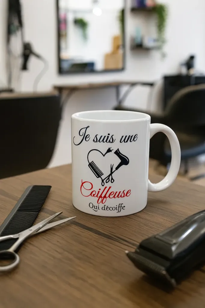 Mug coiffeuse
