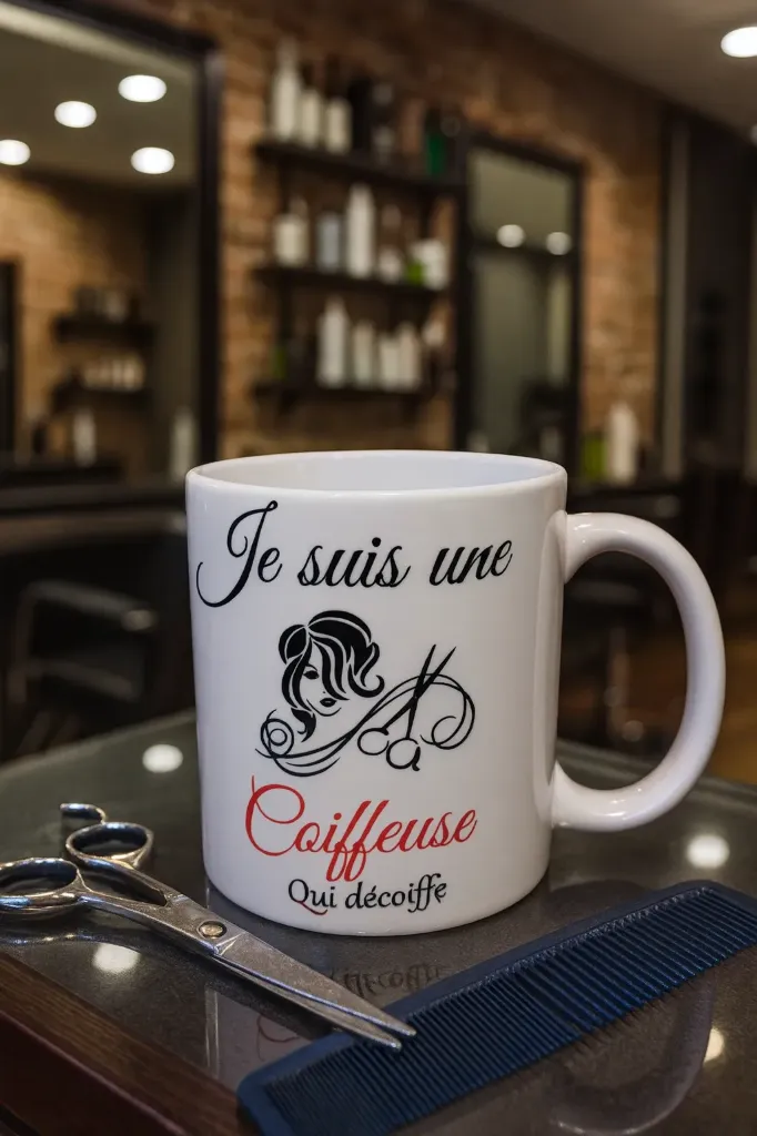 Mug coiffeuse