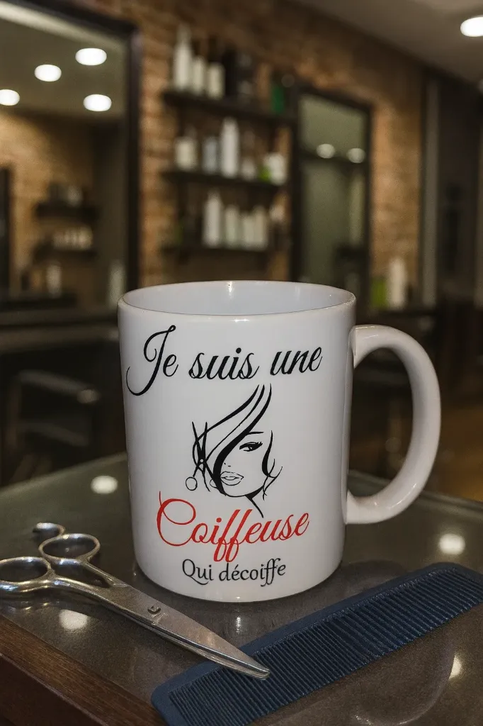 Mug coiffeuse