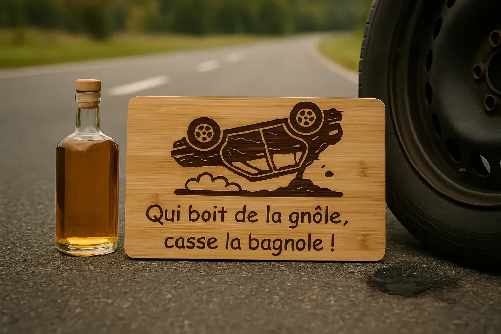 Planche à découper "Gnôle" 