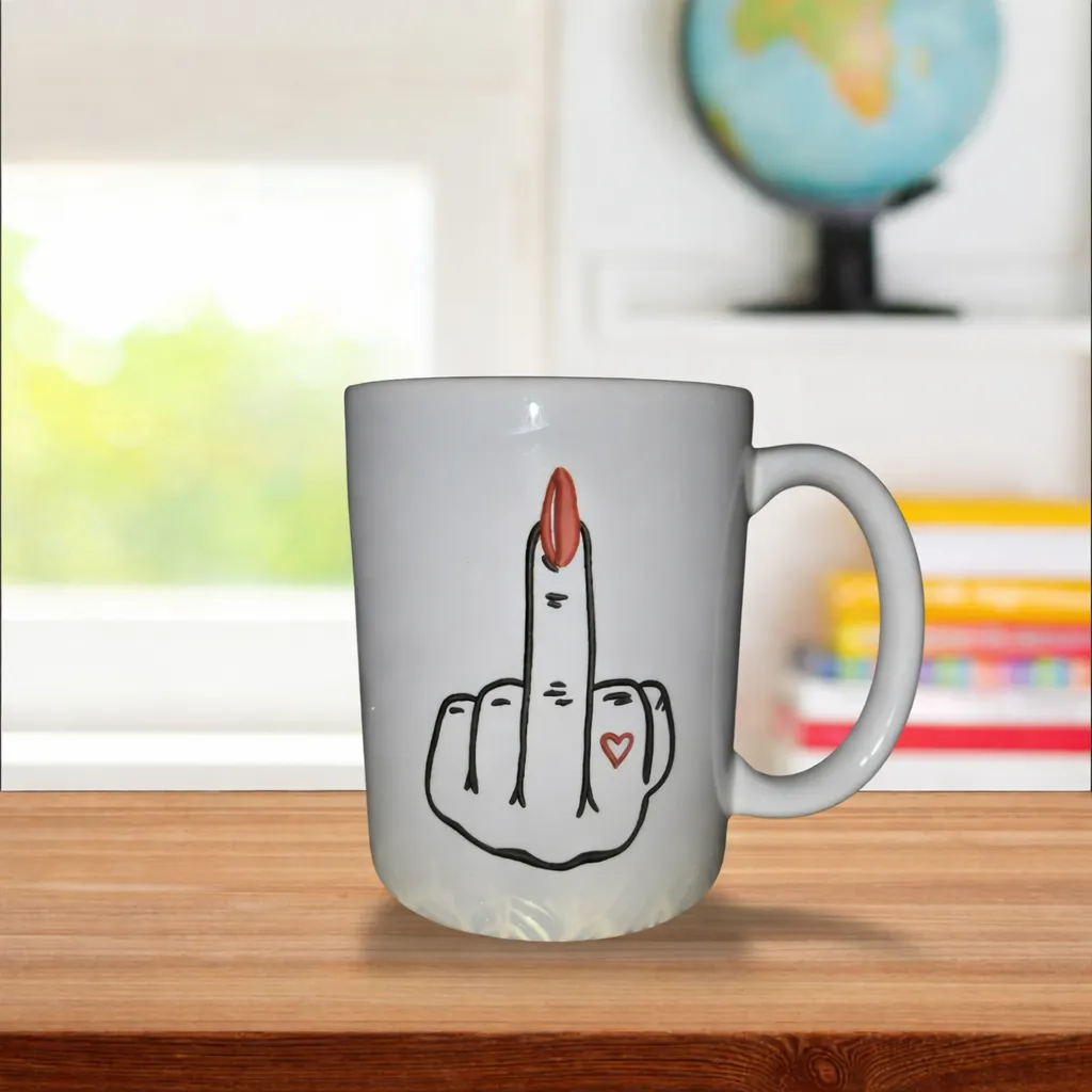 mug "Fuck"