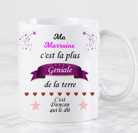 Mug "C'est la plus génial"