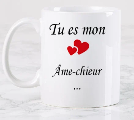 Mug "Âme chieur"