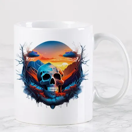 Mug tête de mort