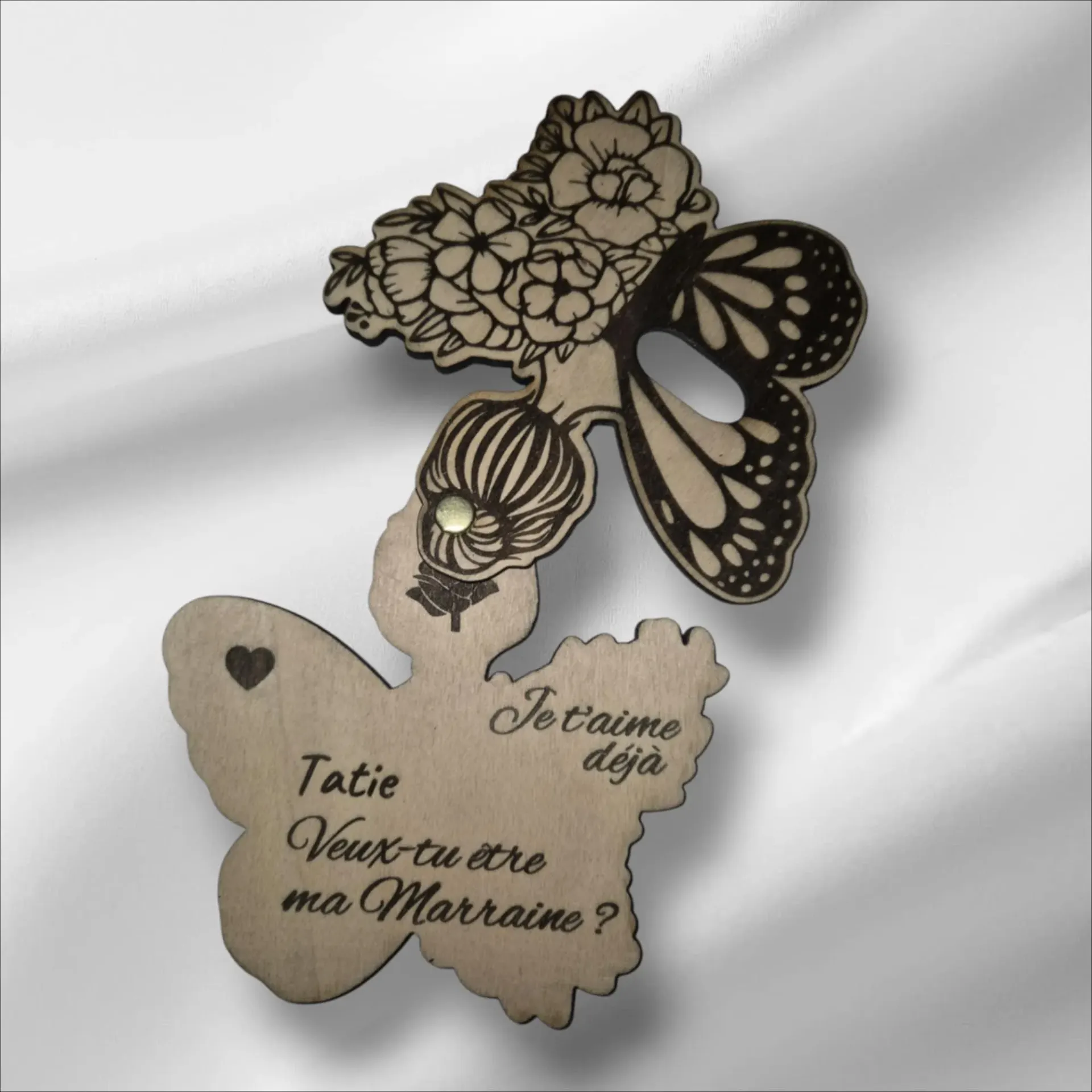 Demande marraine Papillon