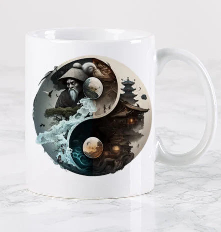Mug Yin yang