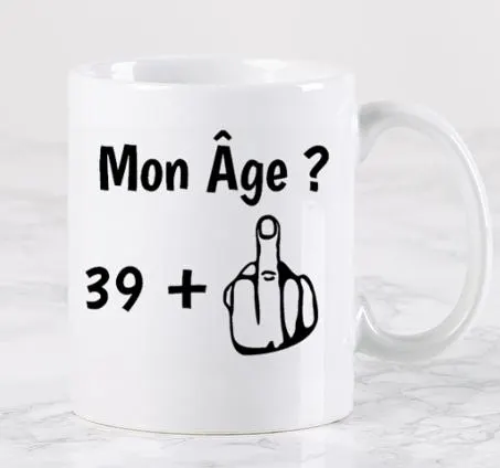Mug "Humour anniversaire"
