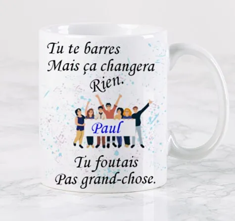 Mug "Humour départ collègue"