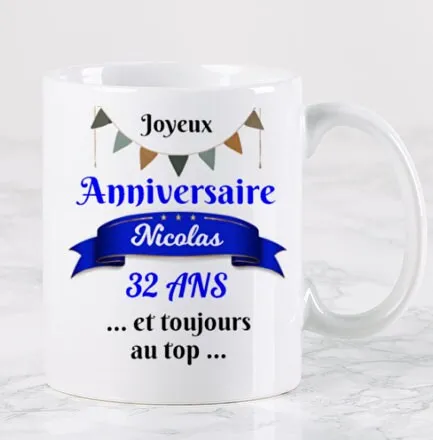 Mug "Anniversaire"