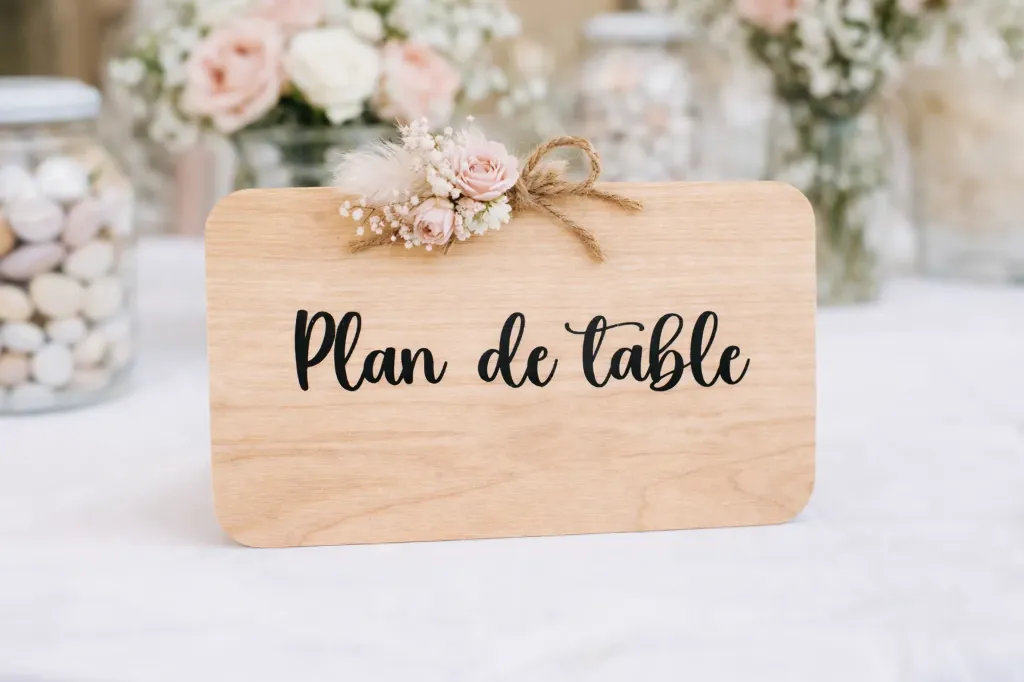 Sticker "Plan de table"