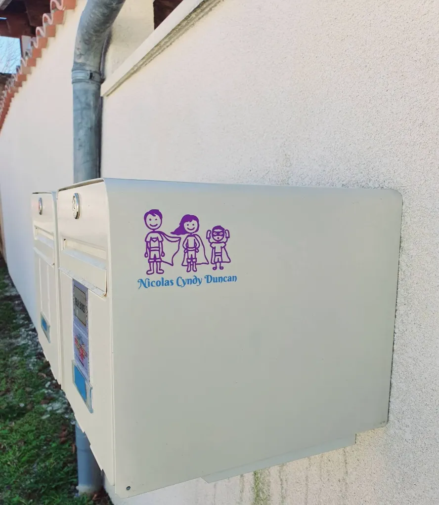 Sticker "Boîte aux lettres"
