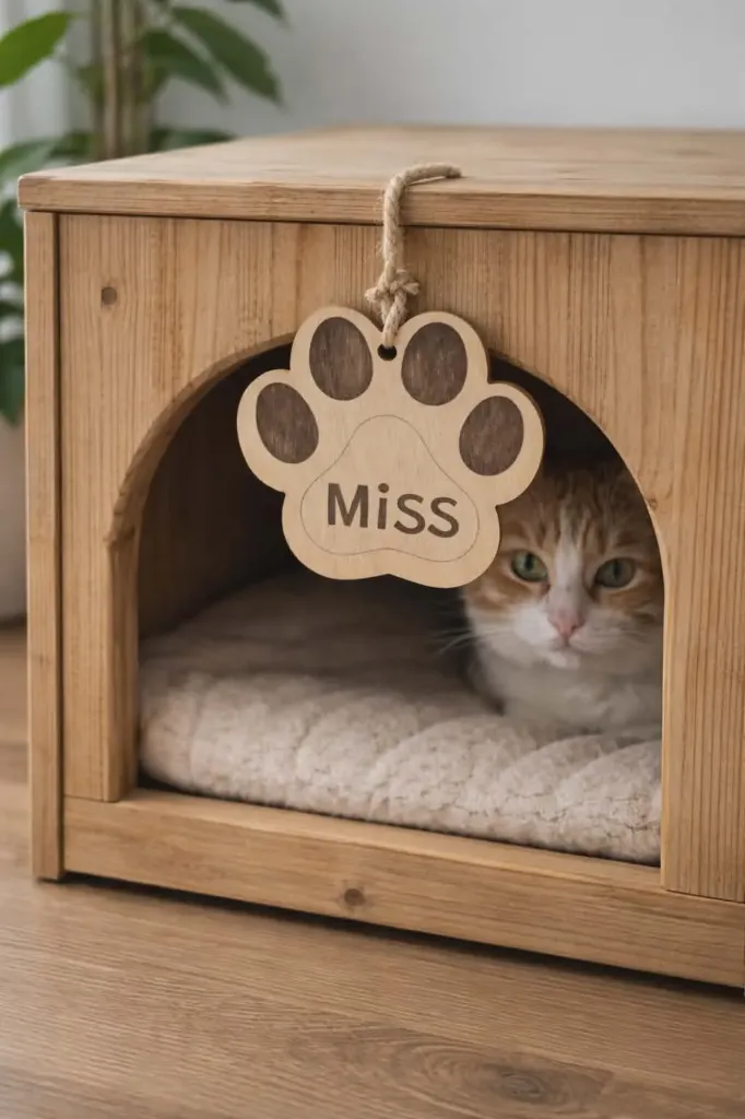 Pancarte pour chien / chat ... personnalisé