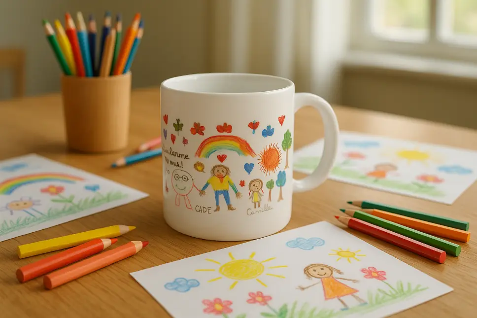 Mug dessin de votre enfant