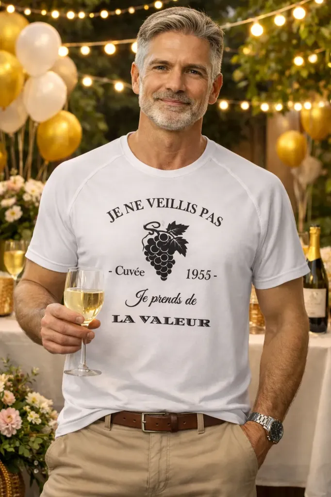 T-shirt cuvée anniversaire