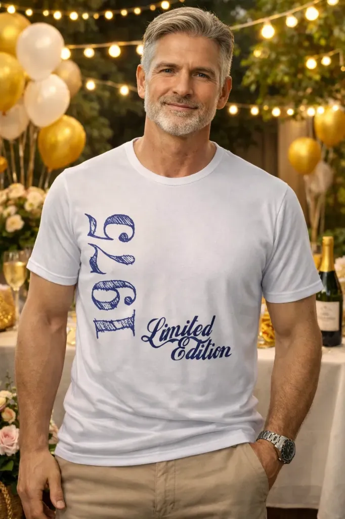 T-shirt Anniversaire limited édition