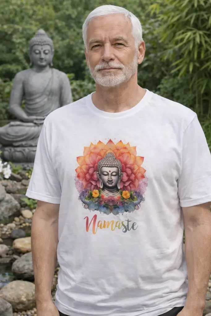 T-shirt "Bouddha namaste"