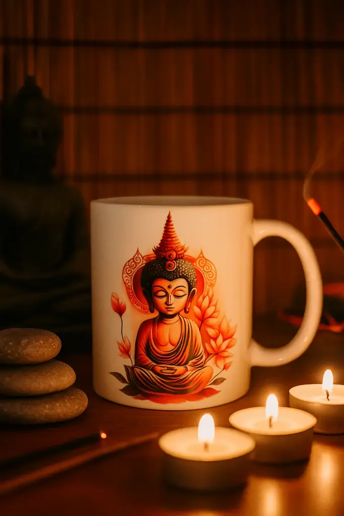 Mug Bouddha