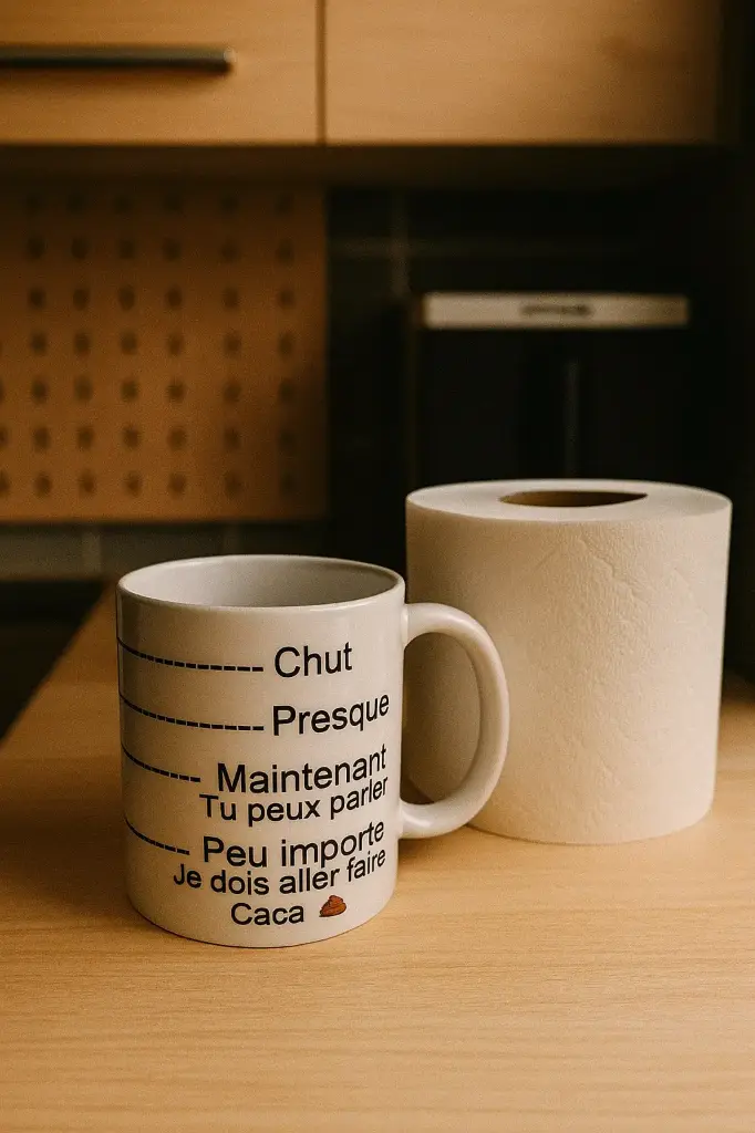 Mug je dois aller faire caca