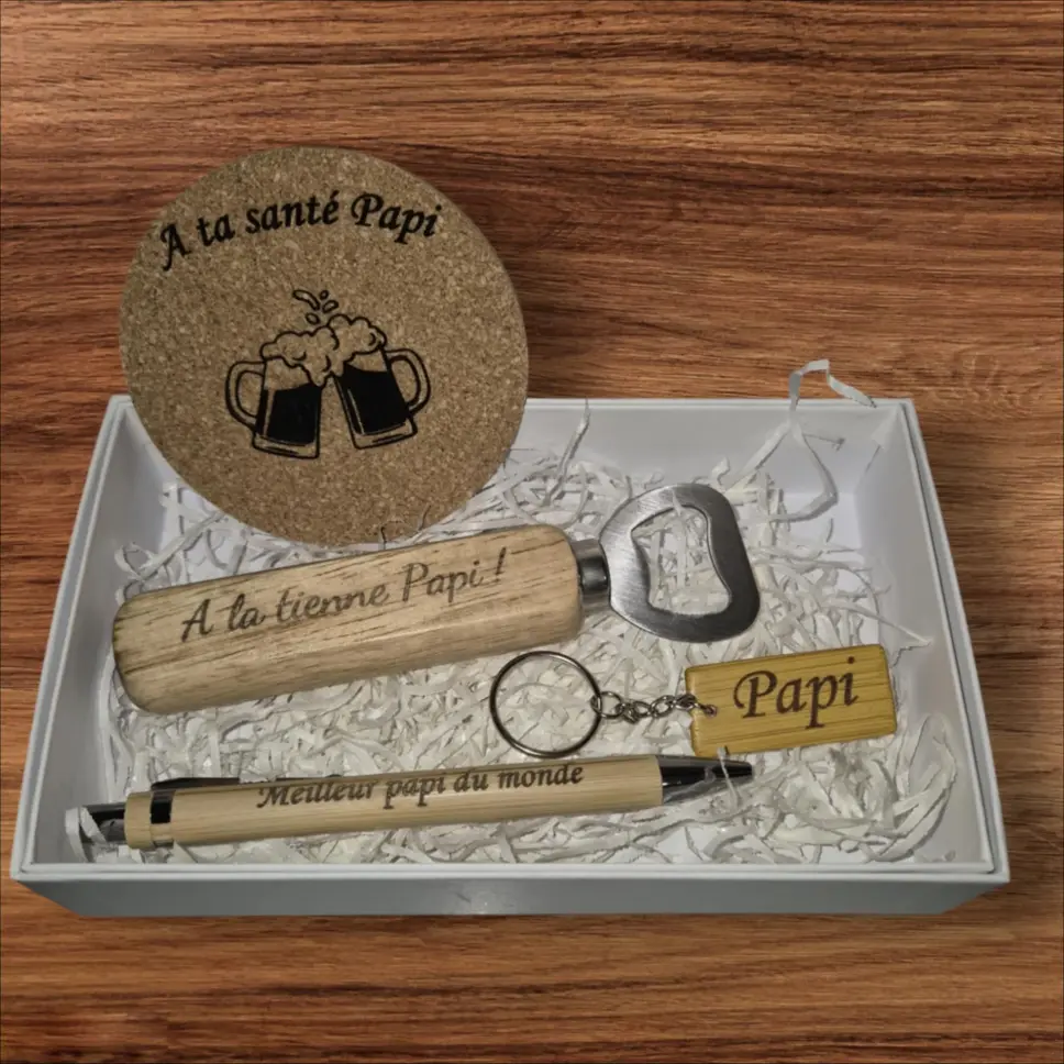 Coffret cadeau Parrain/tonton/Papi
