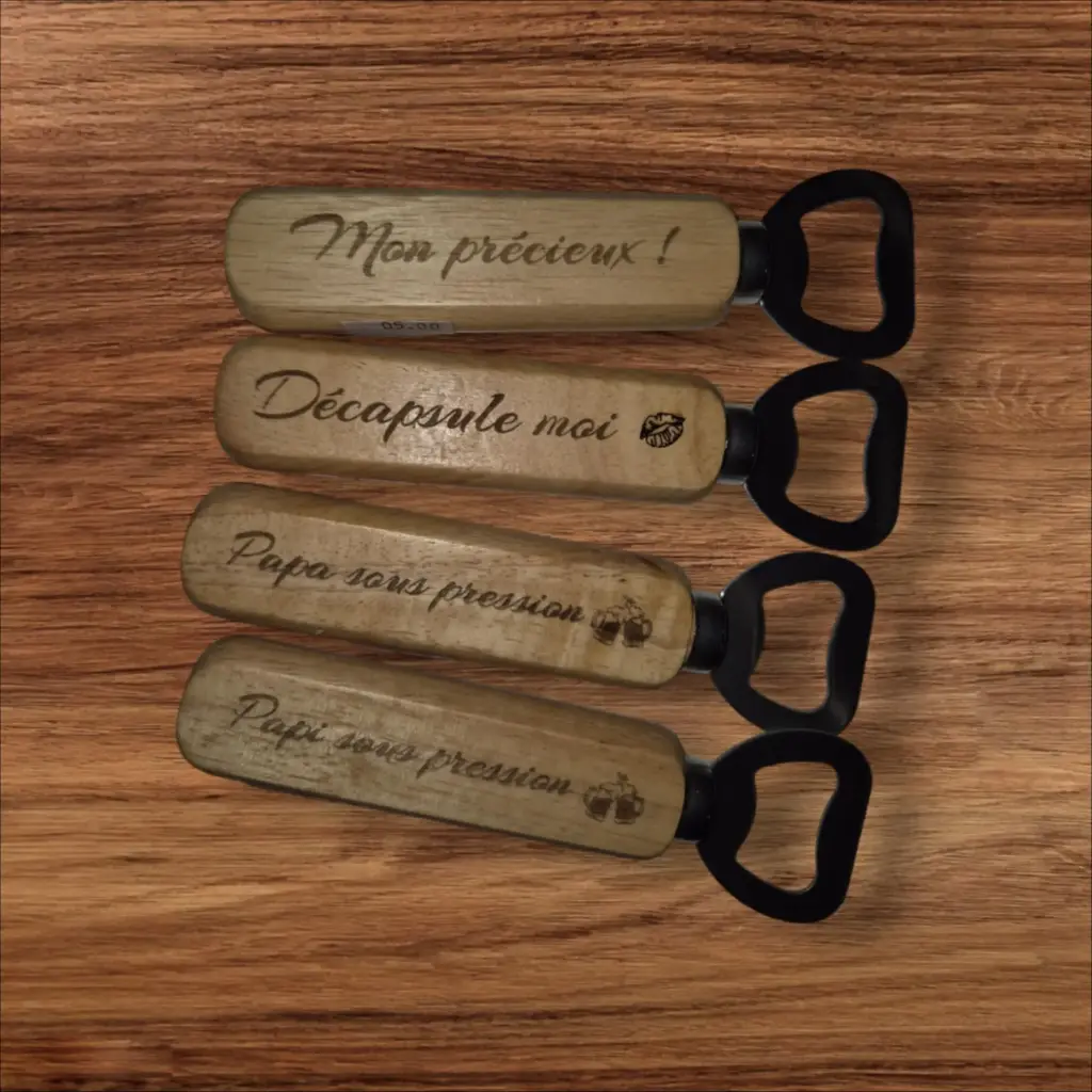 Décapsuleur en bois