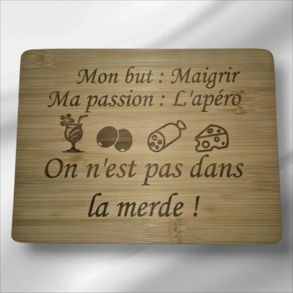 Planche à découper Mon but maigrir