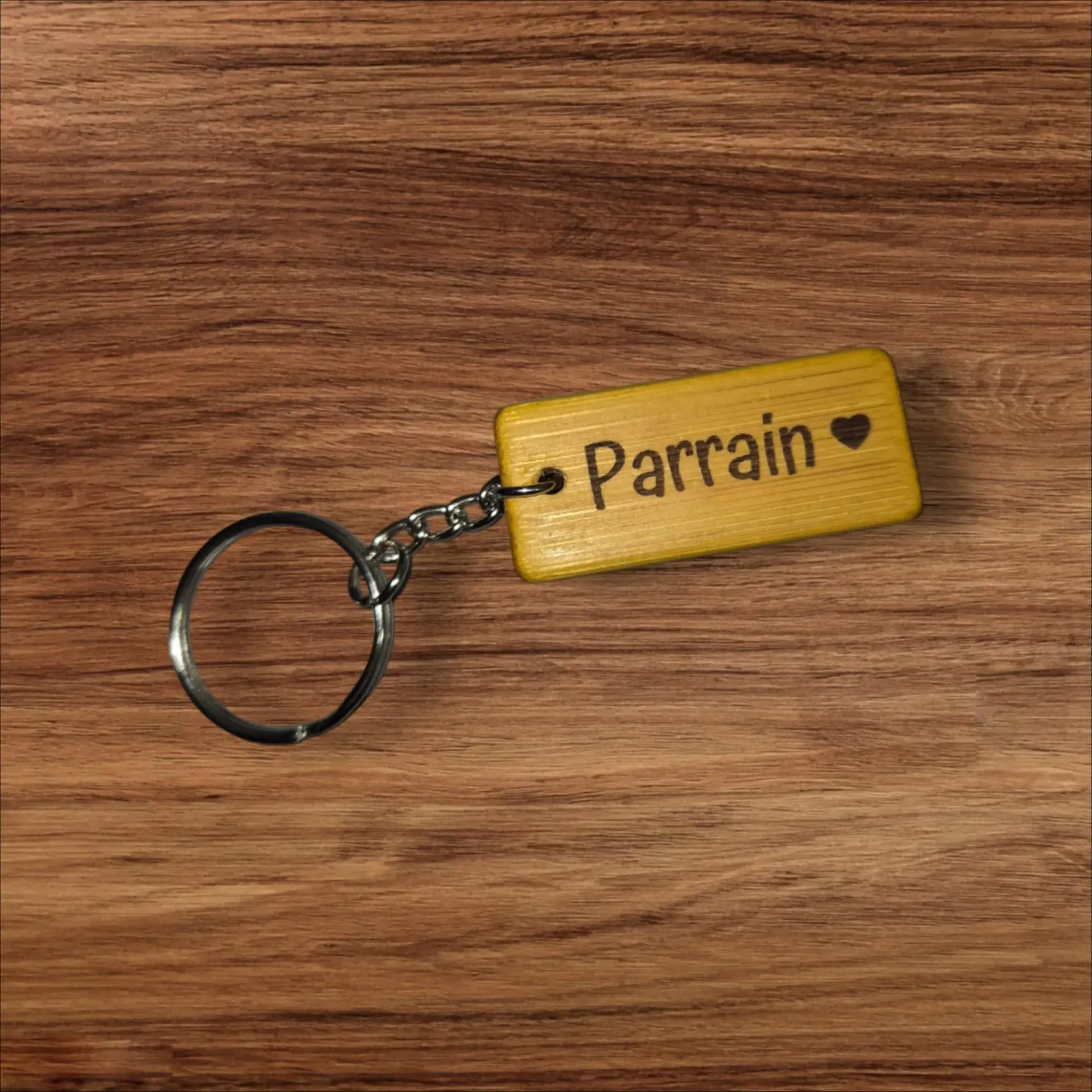 Porte clé étiquette